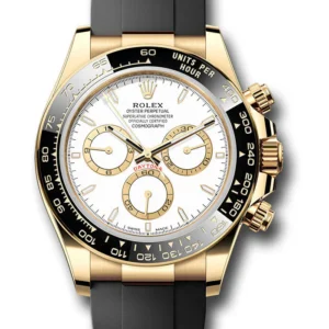 rolex-yellow-gold-cosmograph-daytona-watch-black-cerachrom-bezel-white-index-dial-oysterflex-strap-126518ln-wiof