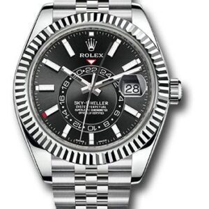 rolex-oyster-perpetual-white-rolesor-sky-dweller-watch-black-index-dial-jubilee-bracelet-326934-bkij