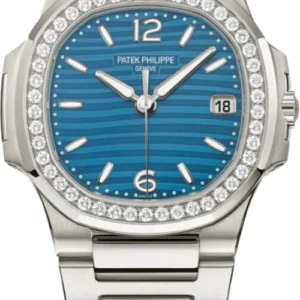 Patek Philippe Nautilus 'Ladies' White Gold Blue Dial Diamond Bezel 32mm - 7010/1G-013 - 2025
