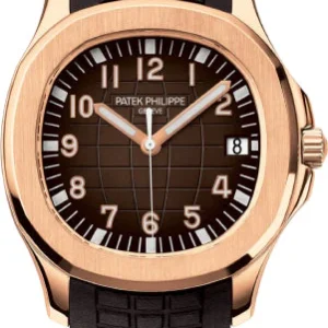 patek-philippe-aquanaut-date-sweep-seconds-rose-gold-brown-dial-5167r-001